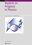 Reports on Progress in Physics